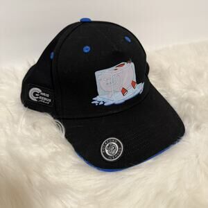 Rockford Ice Hogs Chris Geebus SnapBack Hat Cap Black Melonware